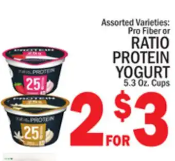 C Town RATIO PROTEIN YOGURT offer