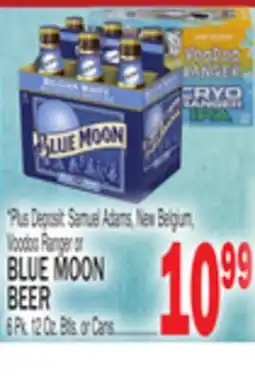 C Town BLUE MOON BEER offer