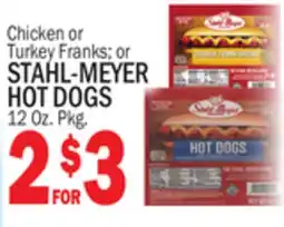 C Town STAHL-MEYER HOT DOGS offer