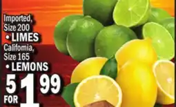 C Town • LIMES LEMONS offer