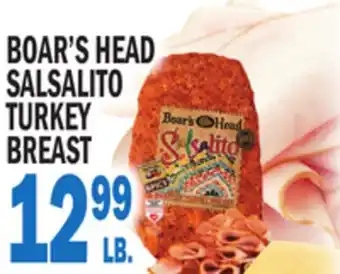 C Town BOAR'S HEAD SALSALITO TURKEY BREAST offer