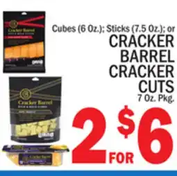 C Town CRACKER BARREL CRACKER CUTS, 7 Oz. Pkg offer