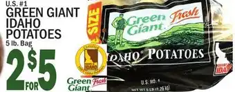 C Town GREEN GIANT IDAHO POTATOES offer