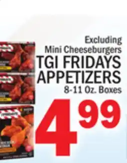 C Town TGI FRIDAYS APPETIZERS offer