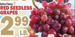 C Town RED SEEDLESS GRAPES offer