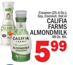 C Town CALIFIA FARMS ALMONDMILK offer