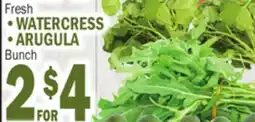 C Town • WATERCRESS • ARUGULA offer
