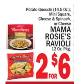 C Town MAMA ROSIE'S RAVIOLI, 12 oz. Pkg offer