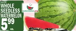 C Town SEEDLESS WATERMELON offer