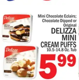 C Town DELIZZA MINI CREAM PUFFS offer
