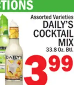 C Town DAILY'S COCKTAIL MIX offer