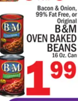 C Town B & M OVEN BAKED BEANS offer