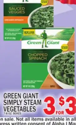 C Town GREEN GIANT SIMPLY STEAM VEGETABLES offer