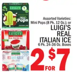 C Town LUIGI'S REAL ITALIAN ICE offer