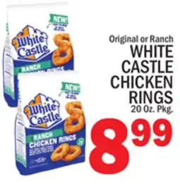 C Town WHITE CASTLE CHICKEN RINGS offer