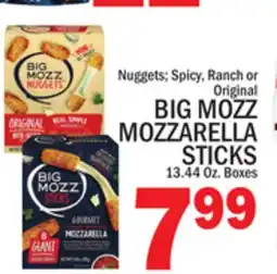 C Town BIG MOZZ MOZZARELLA STICKS offer