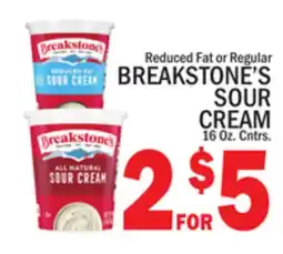 C Town BREAKSTONE'S SOUR CREAM offer