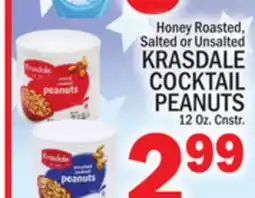 C Town KRASDALE COCKTAIL PEANUTS offer