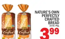 C Town NATURE'S OWN PERFECTLY CRAFTED BREAD offer