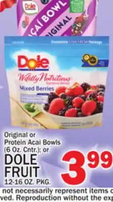 C Town DOLE FRUIT offer