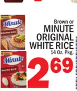 C Town MINUTE ORIGINAL WHITE RICE offer