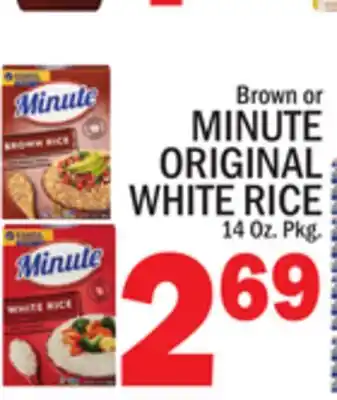 C Town MINUTE ORIGINAL WHITE RICE offer