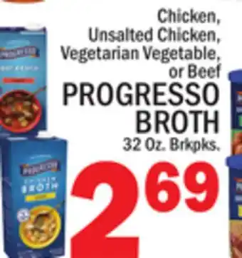 C Town PROGRESSO BROTH offer