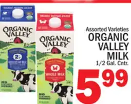C Town ORGANIC VALLEY MILK offer