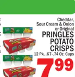 C Town PRINGLES POTATO CRISPS offer