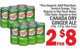C Town CANADA DRY GINGER ALE offer