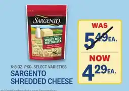 Kings Food Markets SARGENTO SHREDDED CHEESE offer