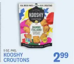 Kings Food Markets KOOSHY CROUTONS offer