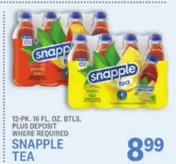 Kings Food Markets SNAPPLE TEA offer