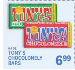 Kings Food Markets TONY'S CHOCOLONELY BARS offer