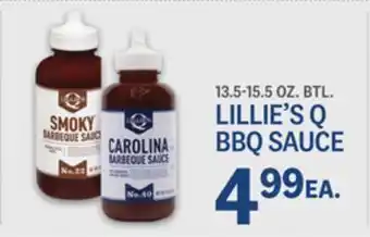 Kings Food Markets LILLIE'S Q BBQ SAUCE offer