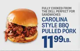 Kings Food Markets CAROLINA STYLE BBQ PULLED PORK offer