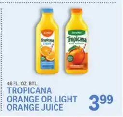 Kings Food Markets TROPICANA ORANGE OR LIGHT ORANGE JUICE offer