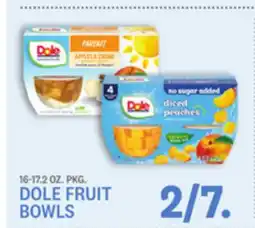 Kings Food Markets DOLE FRUIT BOWLS offer