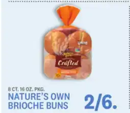 Kings Food Markets NATURE'S OWN BRIOCHE BUNS offer