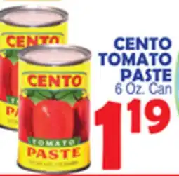 Bravo Supermarkets CENTO TOMATO PASTE offer