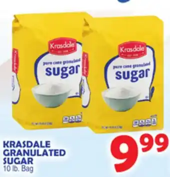 Bravo Supermarkets KRASDALE GRANULATED SUGAR offer
