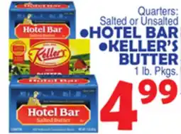 Bravo Supermarkets HOTEL BAR BUTTER KELLER'S BUTTER offer