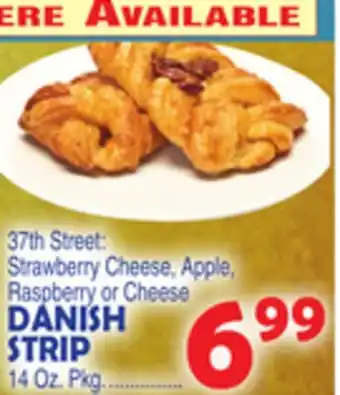 Bravo Supermarkets DANISH STRIP offer