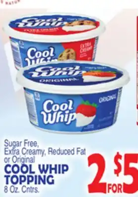 Bravo Supermarkets COOL WHIP TOPPING offer