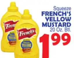 Bravo Supermarkets Squeeze FRENCH'S YELLOW MUSTARD offer