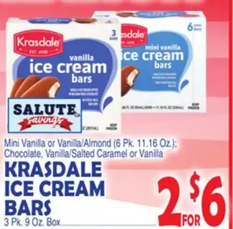 Bravo Supermarkets KRASDALE ICE CREAM BARS offer