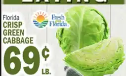 Bravo Supermarkets FLORIDA CRISP GREEN CABBAGE offer
