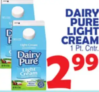 Bravo Supermarkets DAIRY PURE LIGHT CREAM offer