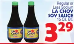 Bravo Supermarkets LA CHOY SOY SAUCE offer
