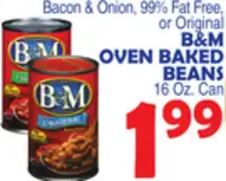 Bravo Supermarkets B&M OVEN BAKED BEANS offer